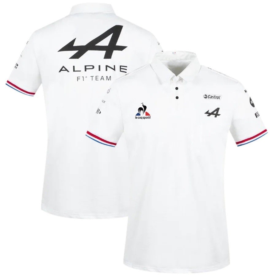 F1 一級方程式賽車服 Alpine Alonso POLO 襯衫 F1 Team