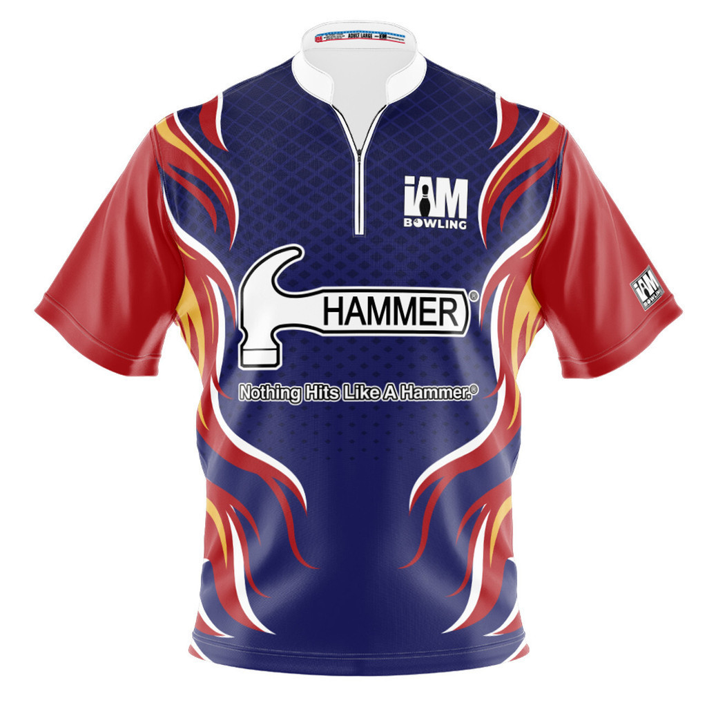 Hammer DS 保齡球球衣 - 設計 2176-HM 保齡球雪松球衣 3D POLO SHIRT