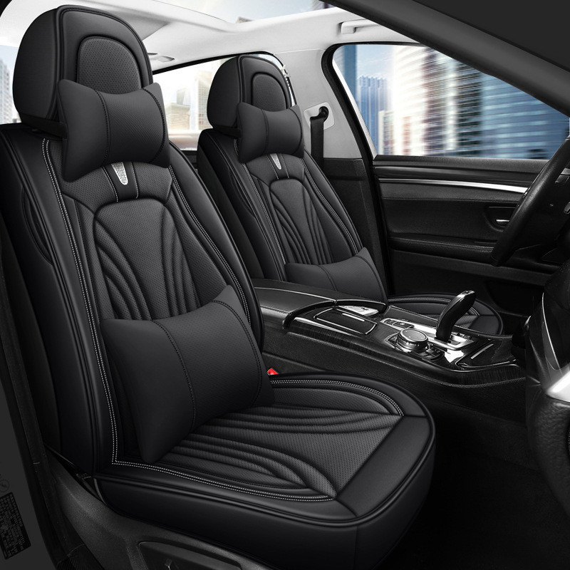 定制適合汽車座椅套 PU 皮革全套前座 + 後座可用於 E60 Crider Mitsubishi Swift G05