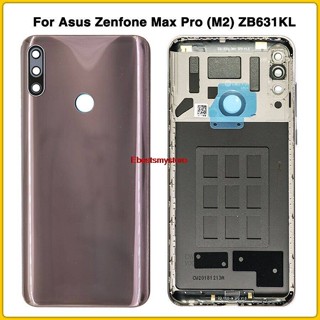華碩 Ebemy-for Asus Zenfone Max Pro (M2) ZB631KL 後門外殼外殼後蓋後殼