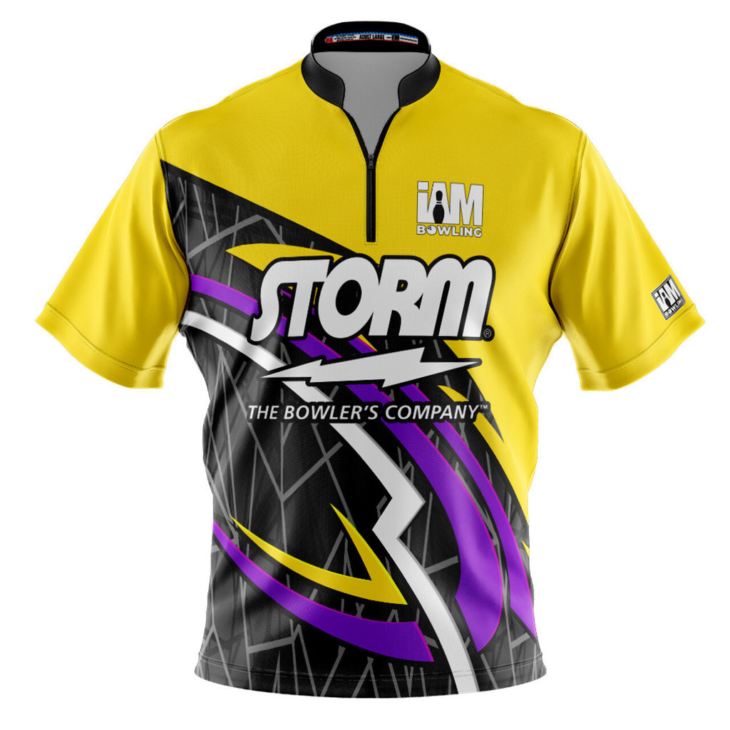 Storm DS 保齡球球衣 - 2021 年設計-ST 保齡球雪松球衣 3D POLO SHIRT