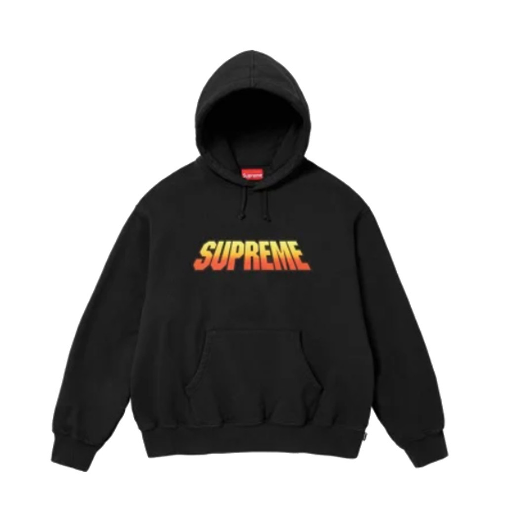 [FLOMMARKET] Supreme 24SS Gradient Hooded Sweatshirt 帽T 黑色