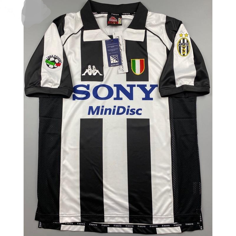 1997 年尤文圖斯復古主場球衣,ZIDANE DEL PIERO Armgalcho,復古 1997-98