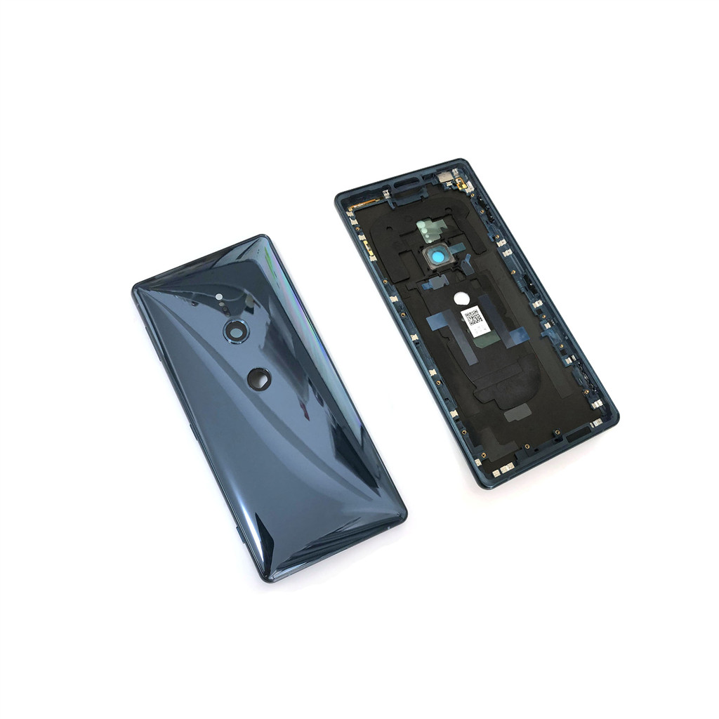 後蓋外殼適用於索尼 Xperia XZ2 中框部件電池後門外殼蓋更換維修零件