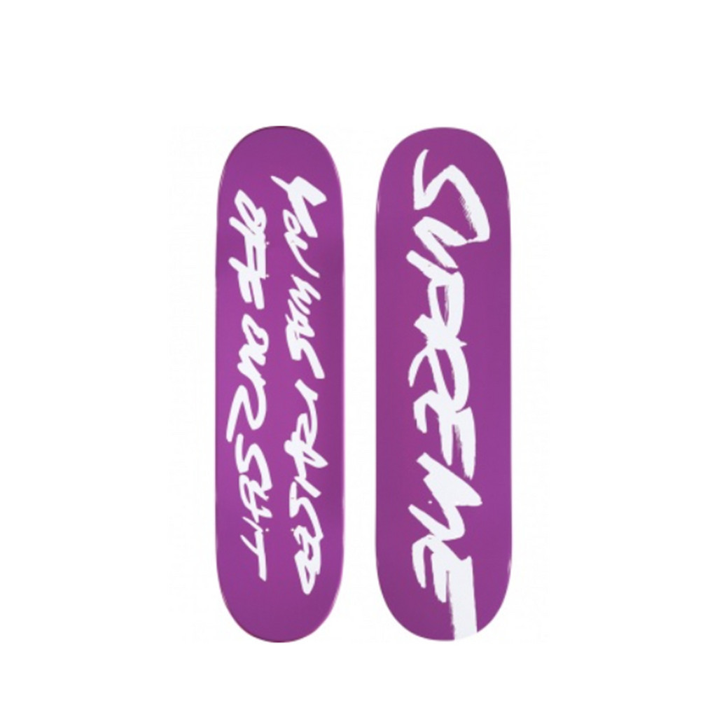 [FLOMMARKET] Supreme 24SS Futura Skateboard 字體滑板 紫色