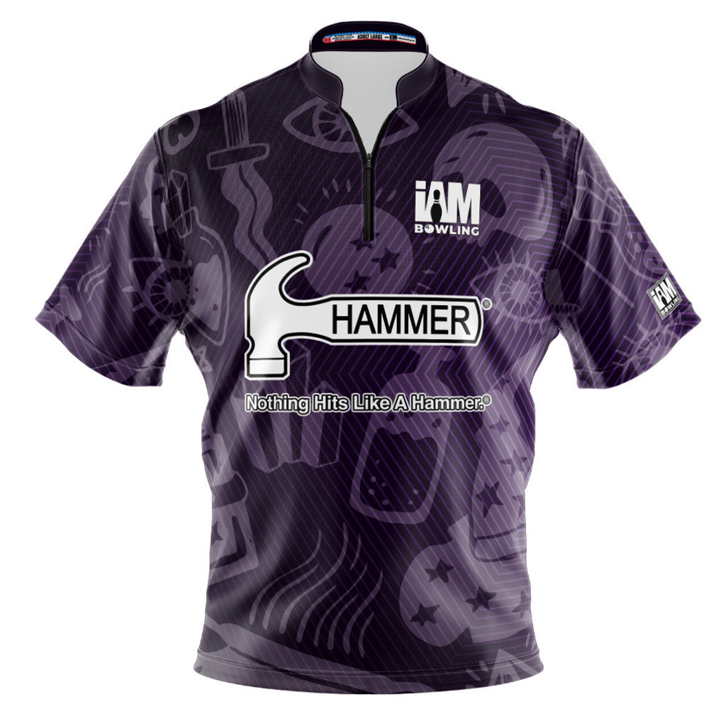 Hammer DS 保齡球球衣 - 設計 2123-HM 保齡球雪松球衣 3D POLO SHIRT