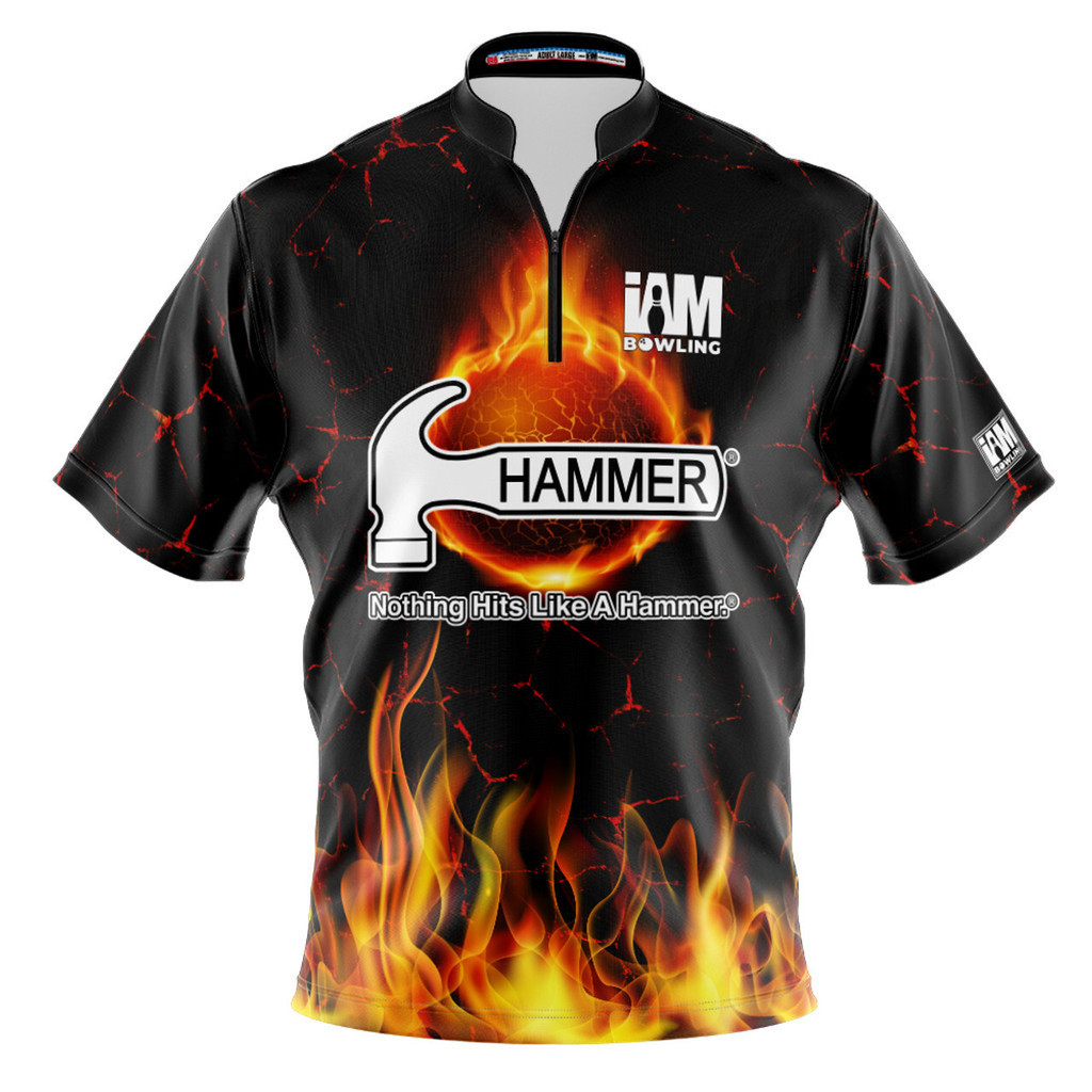 Hammer DS 保齡球球衣 - 設計 1540-HM 保齡球雪松球衣 3D POLO SHIRT
