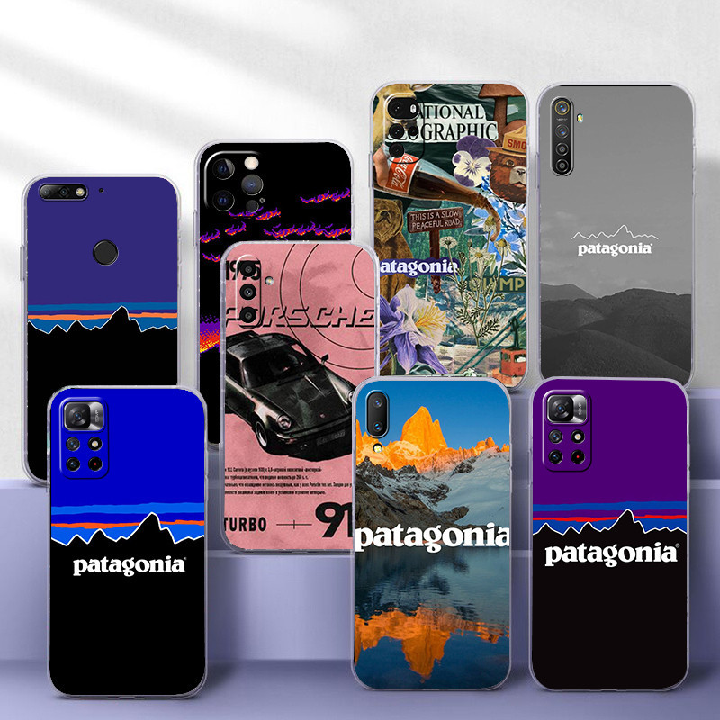 Realme C20 C21 C21Y C25Y C25 C25S Patagonia 軟黑色手機殼