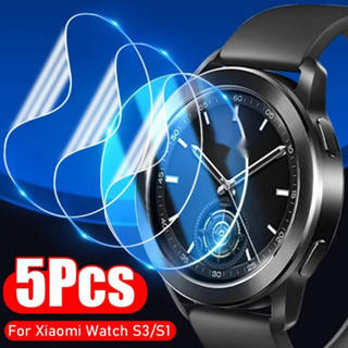 XIAOMI MI XIAOMI 適用於小米手錶 S3 S1 Pro S1 Active 非玻璃的水凝膠膜保護膜
