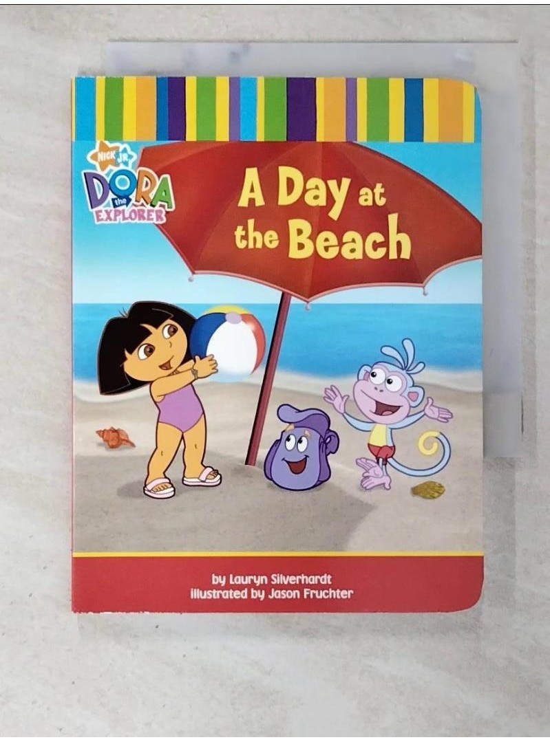 A Day at the Beach (Dora the Explorer)._Lauryn Silverhardt, Phoebe Beinstein【T1／原文小說_BBG】書寶二手書
