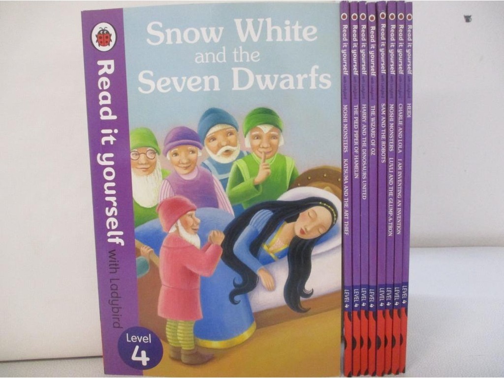 Read It Yourself_Level 4_共9本合售_Snow white 【T8／兒童文學_FH5】書寶二手書