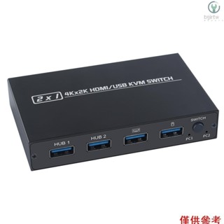 ♞,♘,♙艾邁視 (AIMOS) AM-KVM 201CL HDMI/USB 二進一出KVM切換器 兩臺主機共享一臺顯
