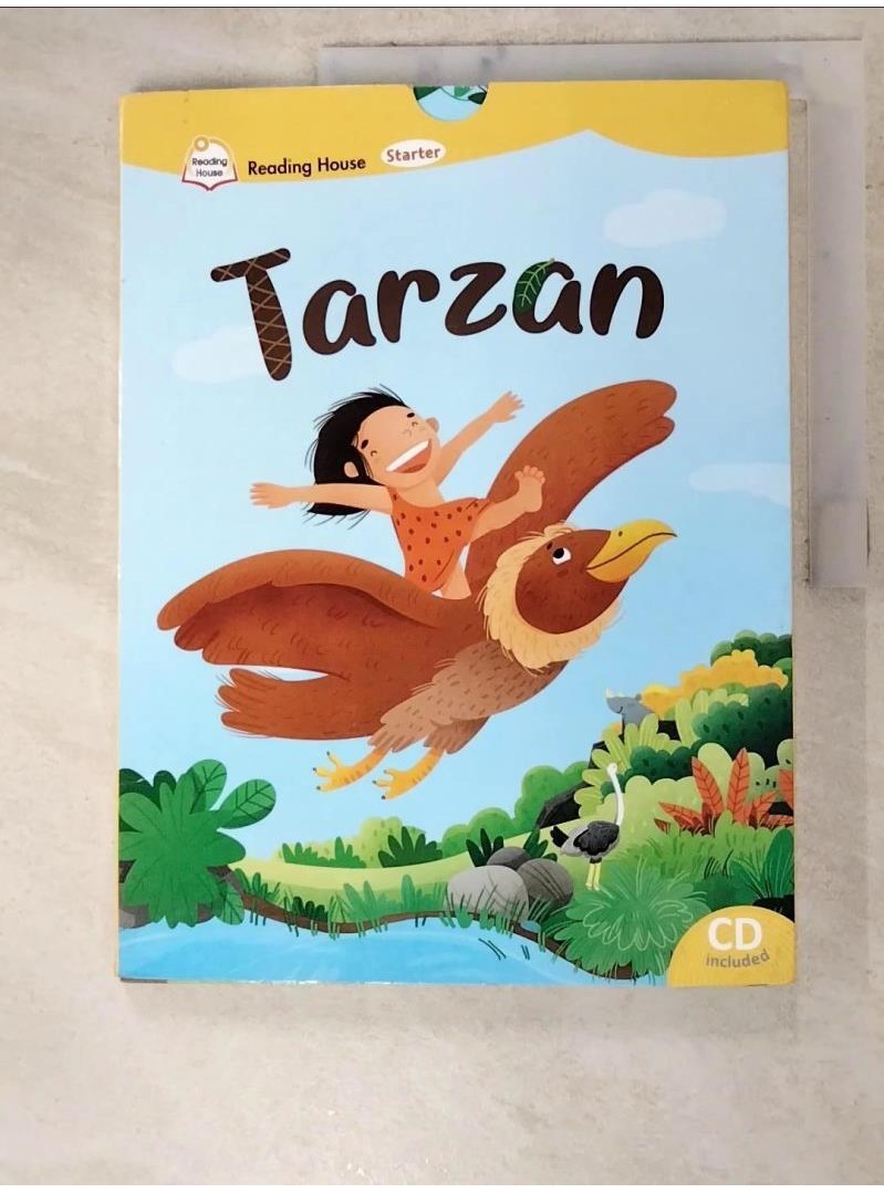 Reading house. stater: Tarzan_retold by Catherine Eisele; illustrated by Elisa Patrissi【T1／原文小說_DND】書寶二手書