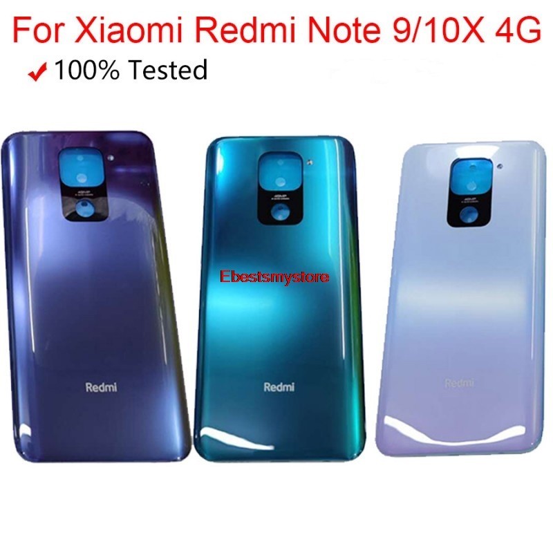 XIAOMI Ebsmy-原裝全新適用於小米 Redmi Note 9 / Redmi 10X 4G 電池後蓋外殼門殼維