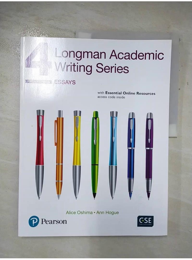 Longman Academic Writing Series 4: Essays with Essential Online Resources, 5/e (access code inside)_【T1／語言學習_DYE】書寶二手書