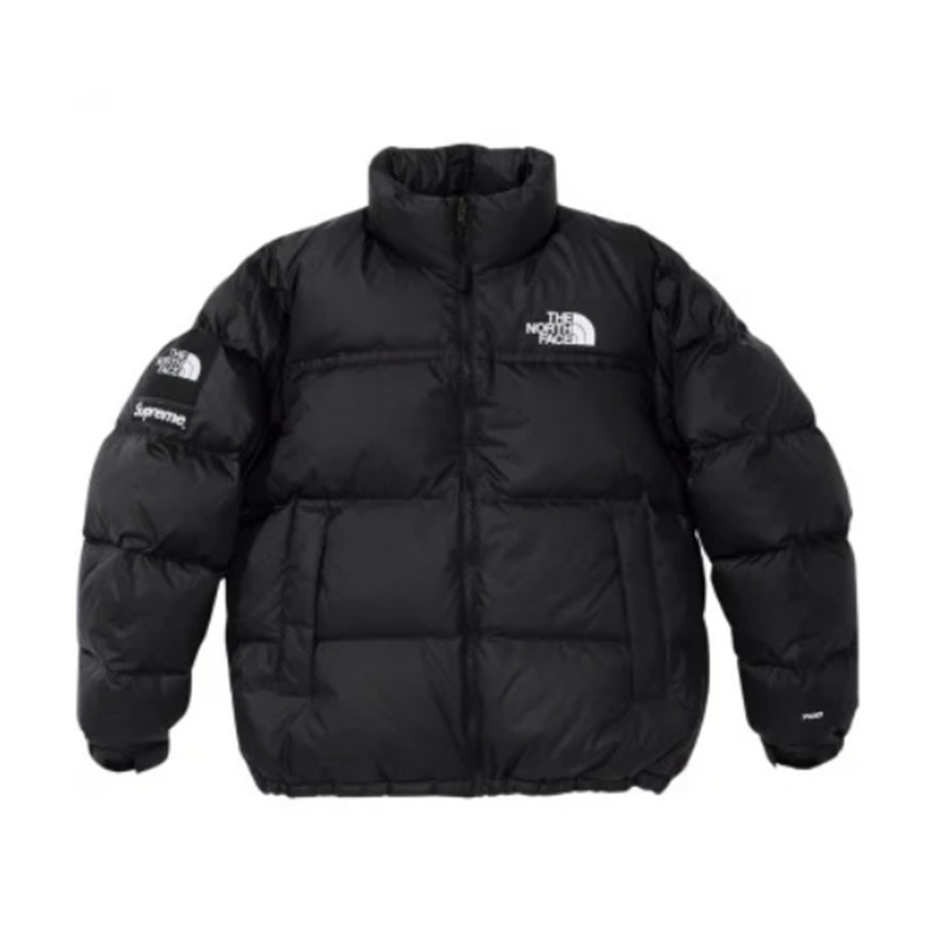 [FLOMMARKET] Supreme 24SS TNF Split Nuptse Jacket 雙拼羽絨外套 黑色