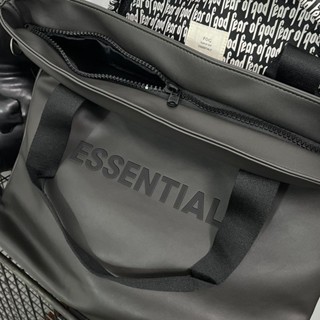 Fog FEAR OF GOD Essentials GX F Tote Bag 多線單肩包大容量包包男女運動皮手提包