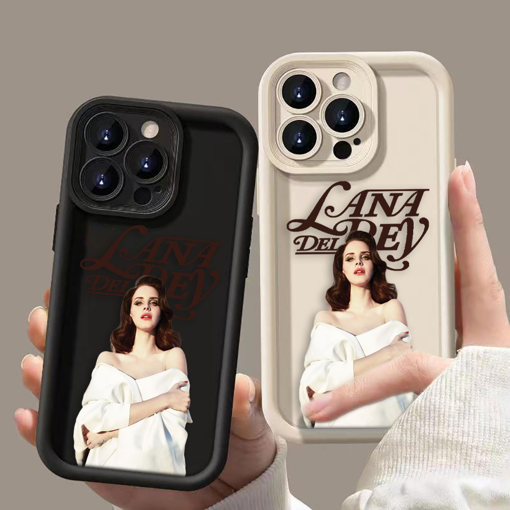 XIAOMI Singer Lana Del Rey Kraft 海報保護套手機殼適用於小米 Redmi NOTE 7