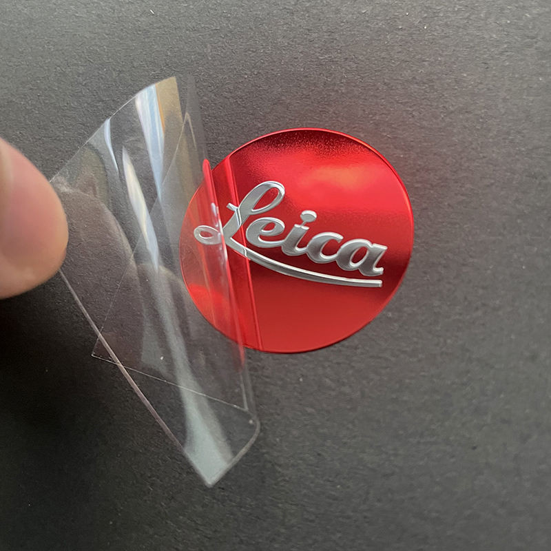 新款 金屬貼 貼花 LOGO 萊卡 LEICA金屬貼紙 手機貼 相機貼 個性裝飾DIY金屬貼