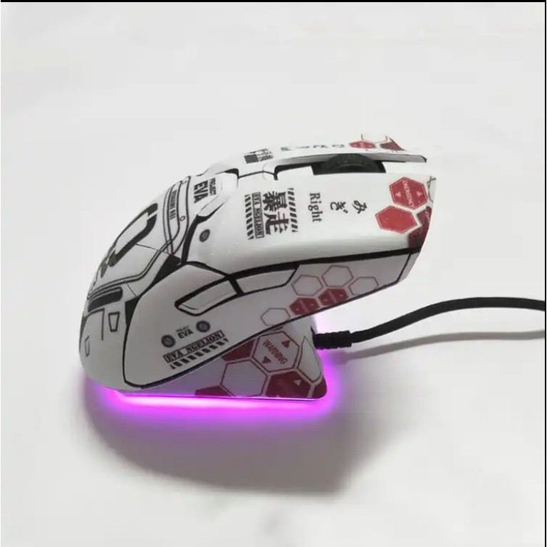 【蝦皮優選】 ♞,♘,♙適用於RAZER Viper Ultimate滑鼠貼紙磨砂防滑彩貼全包訂製EVA卡通貼膜