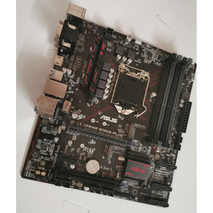 ♞【現貨速發】全新盒裝Asus/華碩PRIME B250M-PLUS臺式機1151 B250主板DDR4內存