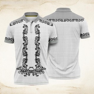 男士 Barong Polo 衫 Polo 衫男士 Vintage Polo 衫民族 Polo 衫 Oversize R