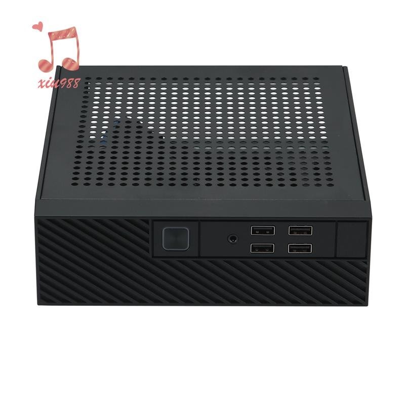 ♞,♘M10 Mini ITX 電腦機箱 HTPC 主機機箱 USB2.0 ITX 機箱辦公商務工業控制機箱易於安裝易於
