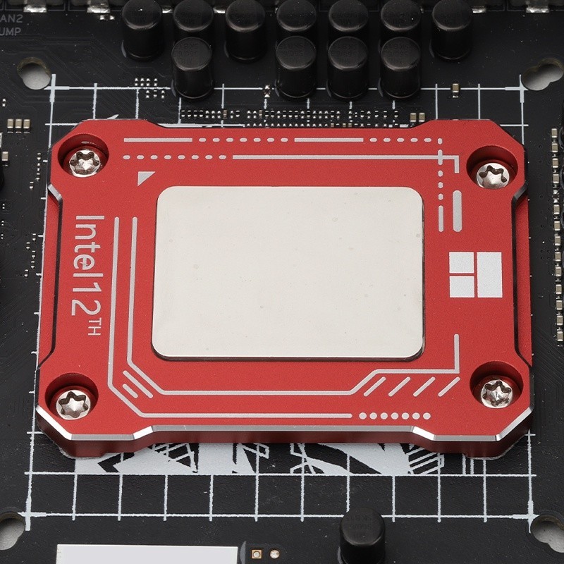 ♞,♘,♙利民LGA17XX-BCF Intel12代CPU1700散熱器扣具壓板蓋板防彎脫支架