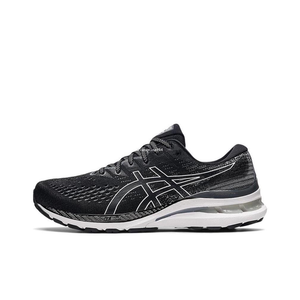 亞瑟士 Asics Gel-Kayano 28黑白回彈緩震休閒時尚慢跑鞋1011B188-003男鞋