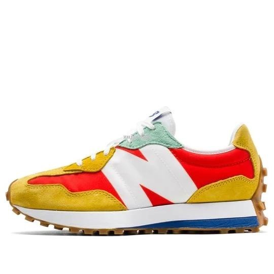 紐巴倫 New Balance 327系列“Neo Flame”紅黃元陽時尚百搭運動慢跑鞋WS327NRG男裝