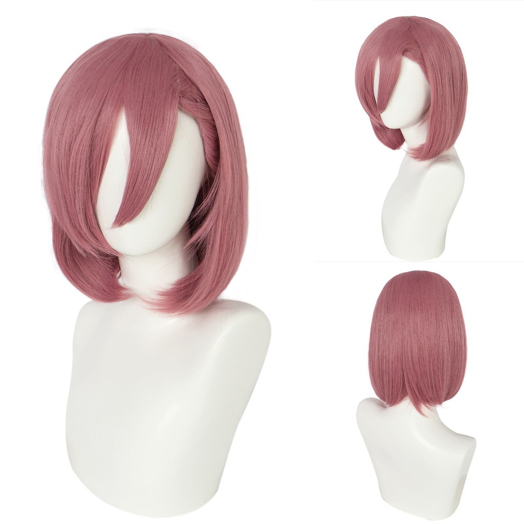 次元的誘惑 天乃莉莉紗 cos假髮 粉色內扣短髮 莉莉莎