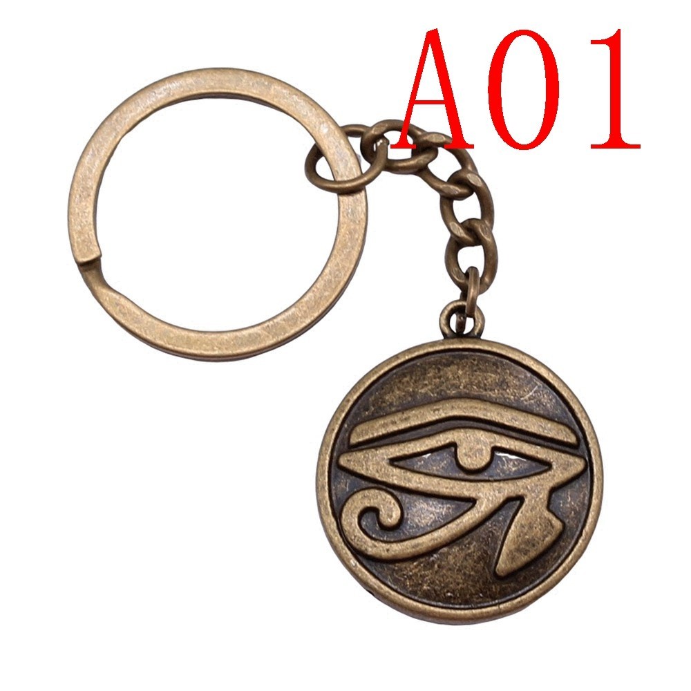 Hansa Palm Eye Of Horus 鑰匙扣 Diy 配件全新珠寶戒指尺寸 28 毫米