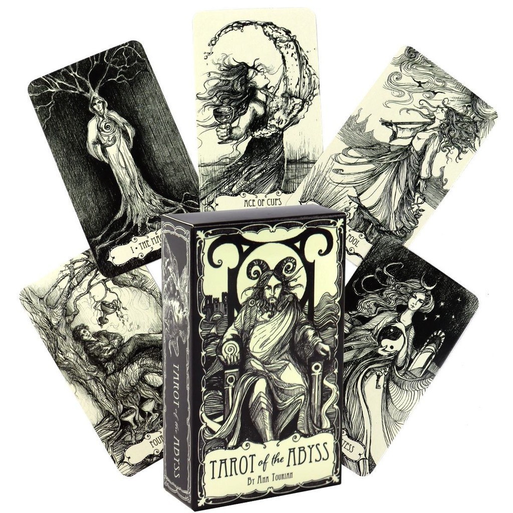 ♞Tarot of the Abyss深淵塔羅牌全英文桌遊卡牌遊戲10.3X6cm左右