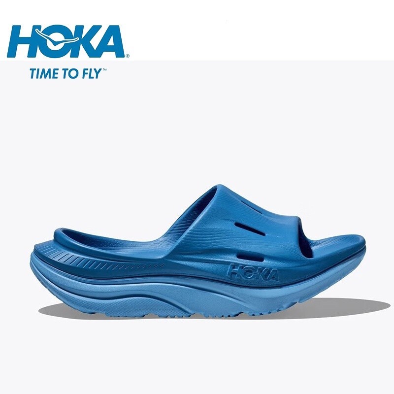 Hoka ONE ONE ORDA RECOVERY SLIDE 3 新款男士 EVA 橡膠防水拖鞋 ORDA 舒緩拖鞋