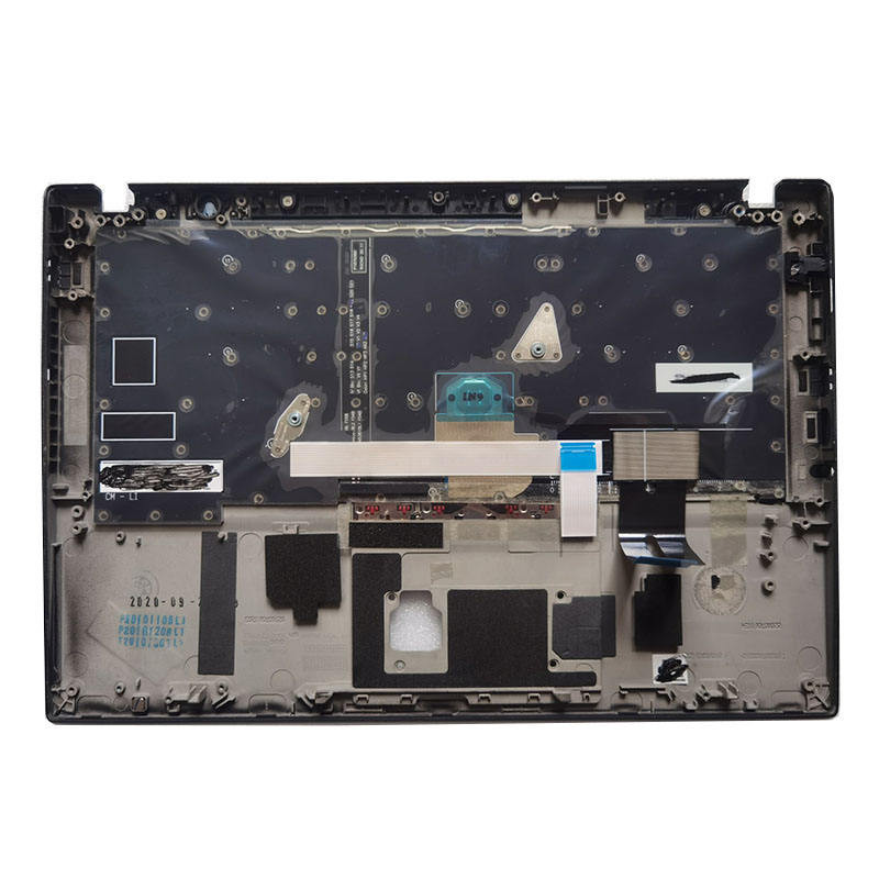 鍵盤殼 適用 聯想/ThinkPad T14S T490S T495S 筆記本鍵盤C殼帶背光更換
