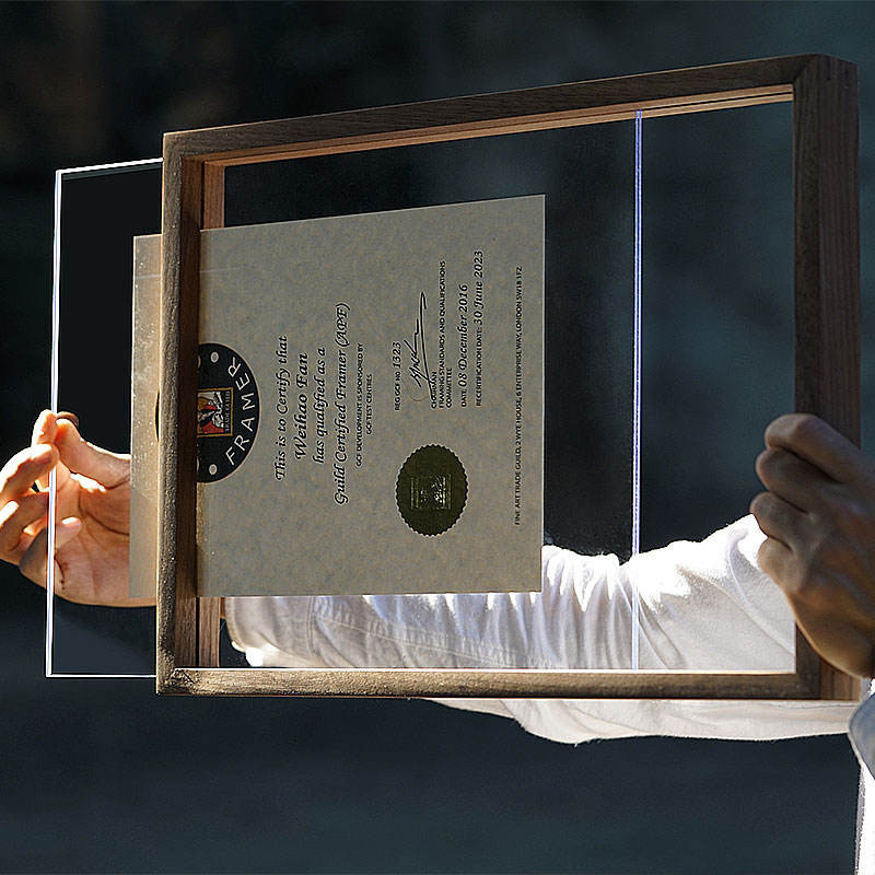 【高品質相框】【裝飾擺件】 a4實木證書框獎牌獎狀展示框訂製裝裱畫框透明相框營業執照框架