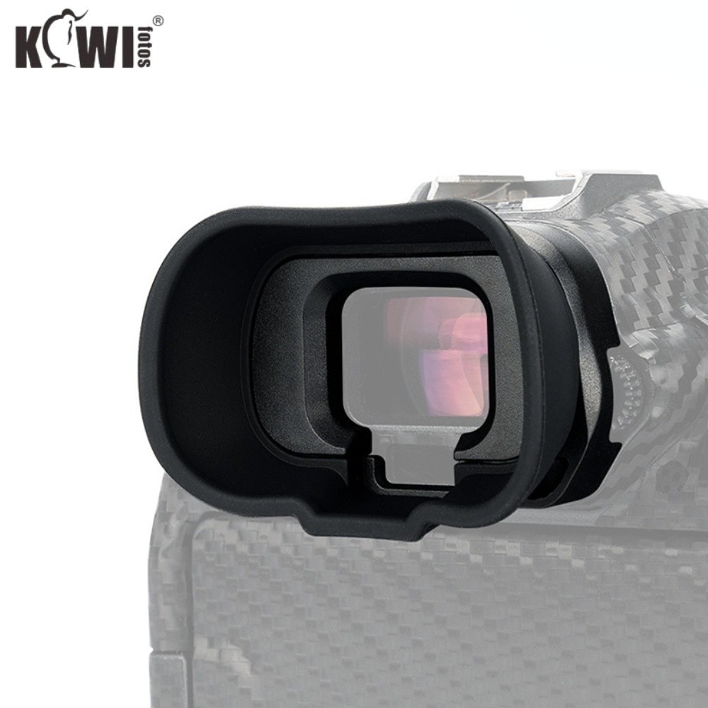 ♞KIWI fotos 延長型相機眼罩 佳能Canon EOS R5 R6 Mark II R6M2取景器專用軟矽膠護目