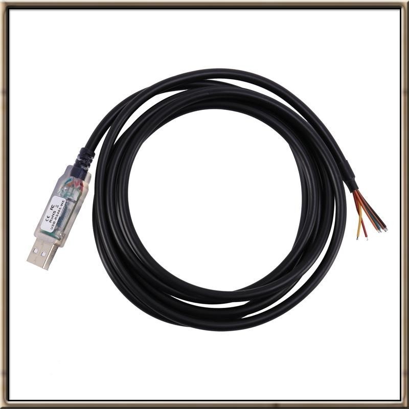 ♞,♘1.8m 長線端,Usb-Rs485-We-1800-Bt 電纜,Usb 至 Rs485 串行,用於設備、工業控制