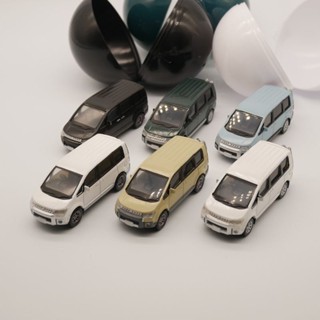 1:64 Mitsubishi Delica 三菱得利卡 四驅MPV青島社扭蛋玩具車模 絕版模型