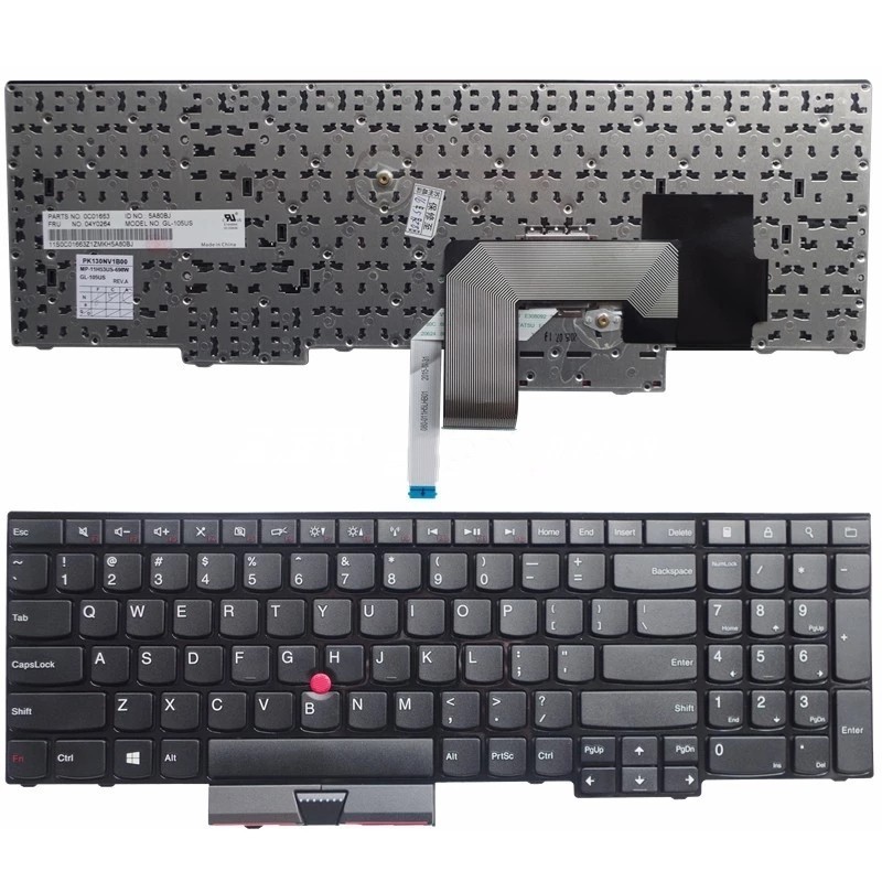 【蝦皮優選】 ♞,♘美式鍵盤適用於聯想適用於 ThinkPad 適用於 Edge E530 E530C E535 E54