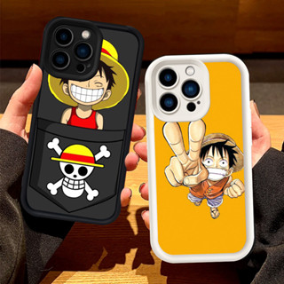 IPhone 7 14 Pro Max Plus 矽膠套 H-28 Luffy Luffy 外殼