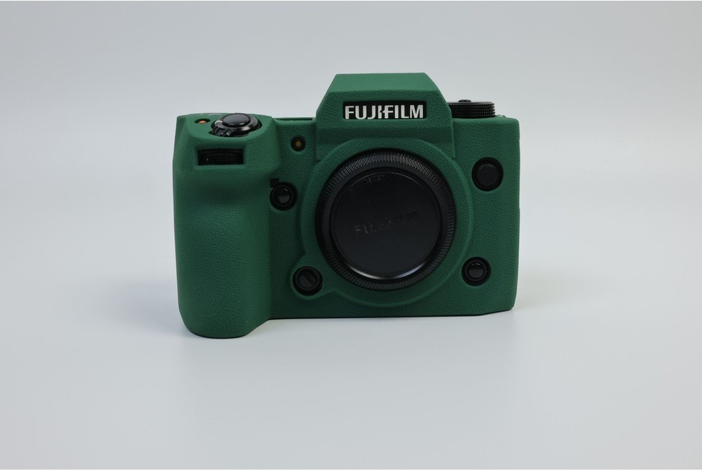 適用富士 XH2相機包矽膠套相機保護套 xh2s軟膠紋防滑外殼