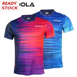 Joola春季乒乓球服男士透氣球衣2024夏季新款時尚潮流運動衫