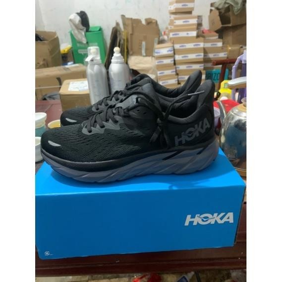 【現貨】2022新款HOKA One Clifton 8減震跑鞋全黑