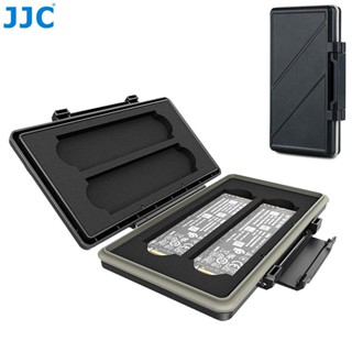 ♞JJC M2 228 SSD收納盒 M2固態硬碟保護盒 可收納4 條 M.2 2280 固態硬碟 防水防震防塵存儲盒