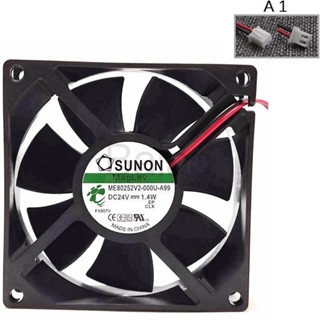 ♞,♘全新適用於 SUNON ME80252V2-000U-A99 DC24V 1.4W 80*80*25MM 8025