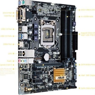 ♞,♘,♙【特惠促銷 秒發】華碩B85M-G PLUS主機板支援英特爾1150針4代處理器三代記憶體e3系列