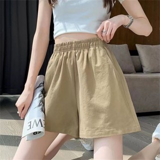 💕甜心大尺碼💕大尺碼2024年新款夏季短褲女寬松高腰工裝闊腿褲外穿時尚大碼休閑褲