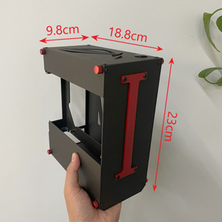 ♞,♘,♙P11042機箱 4.2L 小1U電源itx機箱 支援全高獨立顯示卡 電腦機箱 ITX機箱 工控迷你小機箱 高顔