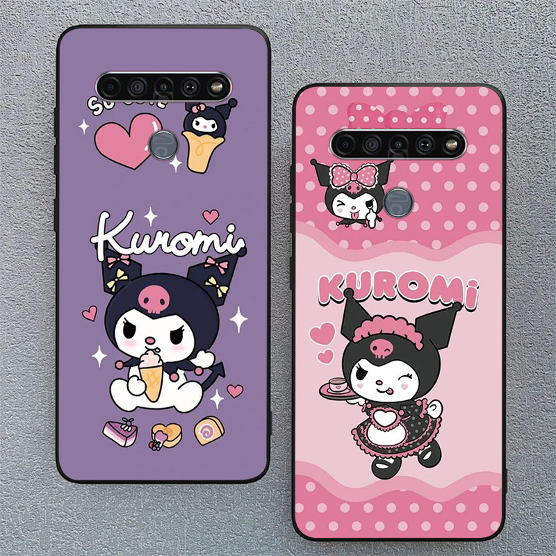 Lg K61 Q61 可愛卡通 Kuromi 手機殼手機殼保護套